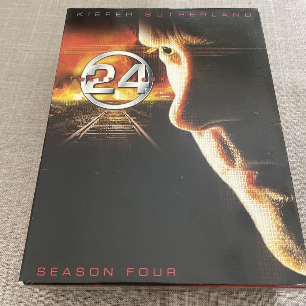 24 - Season 4 (DVD, 2009, 7-Disc Set)